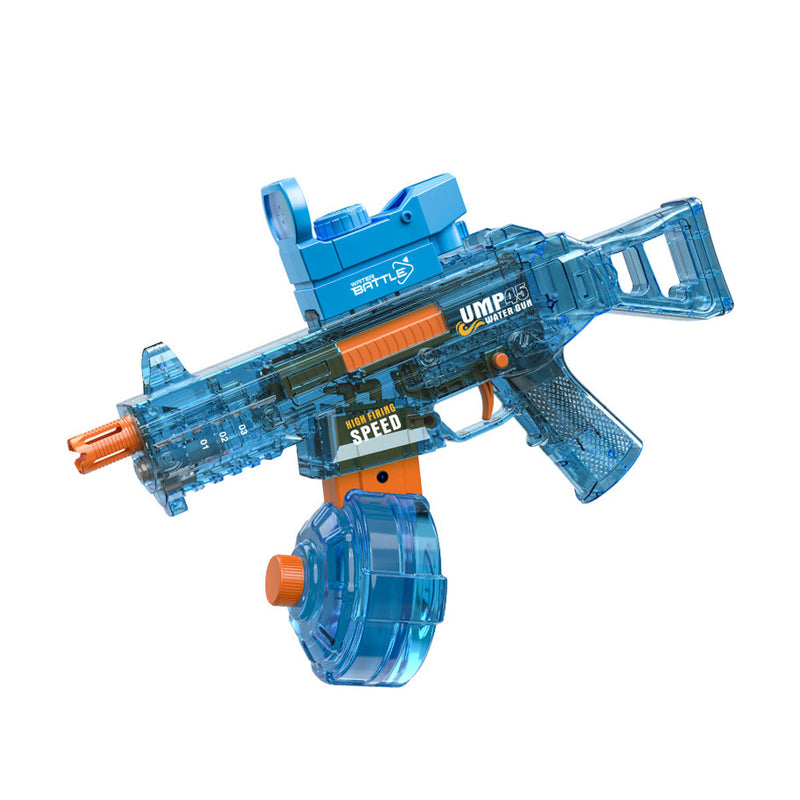 Arma Elétrica de Água Contínua de Alta Performance UMP45 com Luzes de Tiro